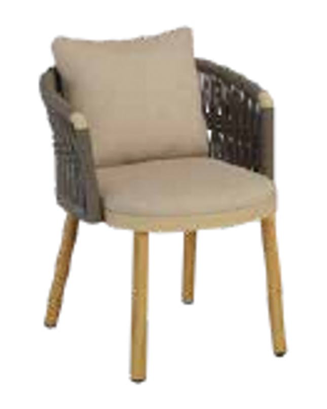 VATICAN Dining Armchair (Rope) — Outdoor by Rodesigne