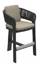 CAYENNE Bar Chair — Outdoor by Rodesigne