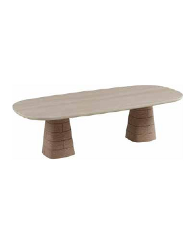 TONGA Dining Table W/Ceramic Top — Outdoor by Rodesigne