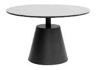 LOIRE Cone Dining Table W/Ceramic Top — Outdoor by Rodesigne