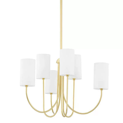 Chandelier ARLETTE by Rodesigne — natural brass finish