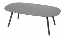 LOIRE Full Aluminium Coffee Table — Outdoor by Rodesigne