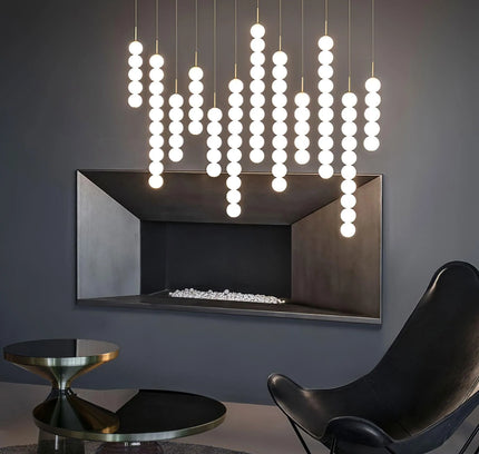 Pendant lamp ABACA by Rodesigne — glass modern pendant light, custom designer lighting by RODESIGNE