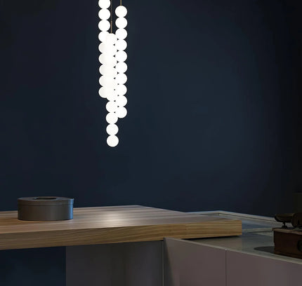 Pendant lamp ABACA by Rodesigne — glass modern pendant light, custom designer lighting by RODESIGNE