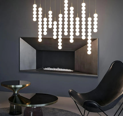 Pendant lamp ABACA by Rodesigne — glass modern pendant light, custom designer lighting by RODESIGNE