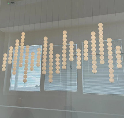 Pendant lamp ABACA by Rodesigne — glass modern pendant light, custom designer lighting by RODESIGNE