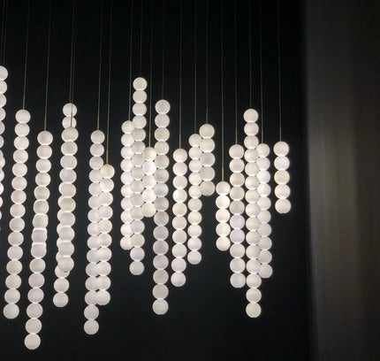 Pendant lamp ABACA by Rodesigne — glass modern pendant light, custom designer lighting by RODESIGNE