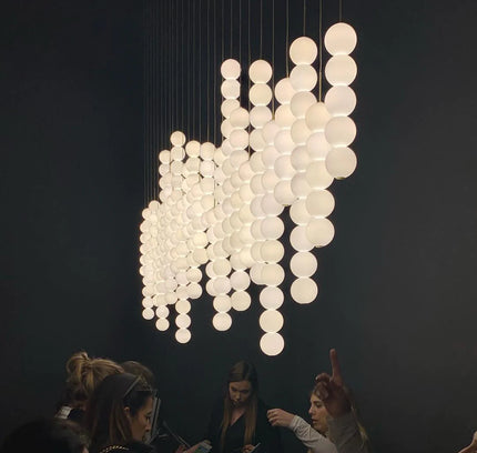 Pendant lamp ABACA by Rodesigne — glass modern pendant light, custom designer lighting by RODESIGNE