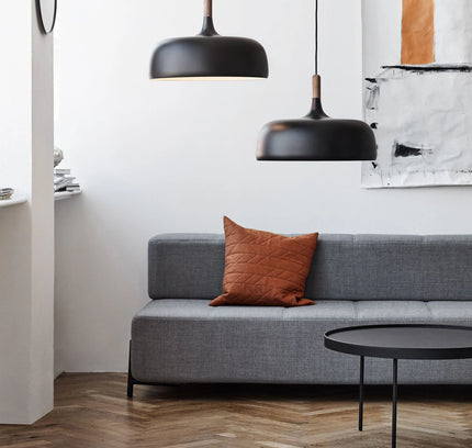 Pendant lamp IKON by Rodesigne — wood modern pendant light, custom designer lighting by RODESIGNE