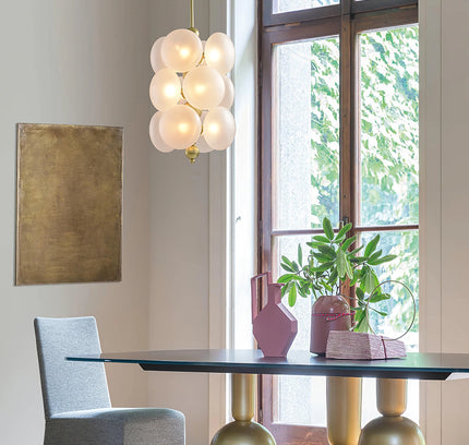 Chandelier MALLEY by Rodesigne — glass designer chandelier, custom lighting by RODESIGNE