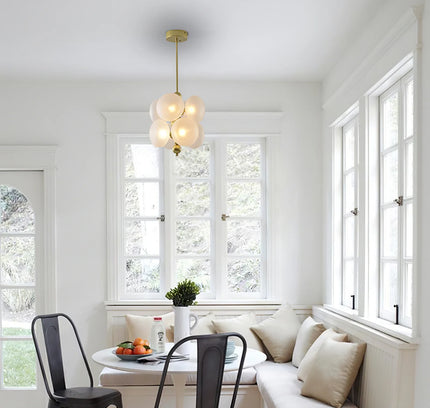 Chandelier MALLEY by Rodesigne — glass designer chandelier, custom lighting by RODESIGNE