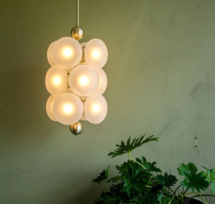 Chandelier MALLEY by Rodesigne — glass designer chandelier, custom lighting by RODESIGNE
