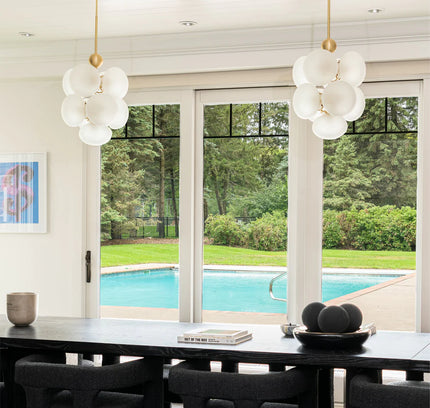 Chandelier MALLEY by Rodesigne — glass designer chandelier, custom lighting by RODESIGNE