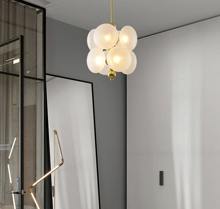 Chandelier MALLEY by Rodesigne — glass designer chandelier, custom lighting by RODESIGNE