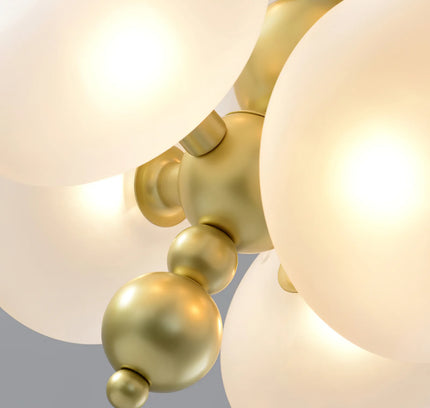 Chandelier MALLEY by Rodesigne — glass designer chandelier, custom lighting by RODESIGNE