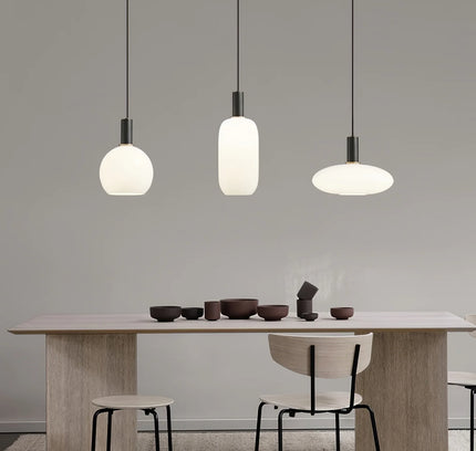 Pendant lamp LYTON by Rodesigne — glass modern pendant light, custom designer lighting by RODESIGNE