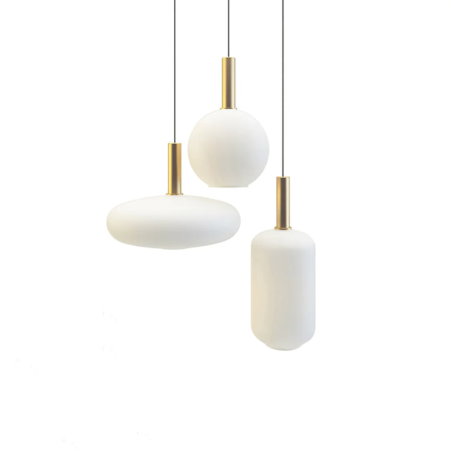 Pendant lamp LYTON by Rodesigne — glass modern pendant light, custom designer lighting by RODESIGNE