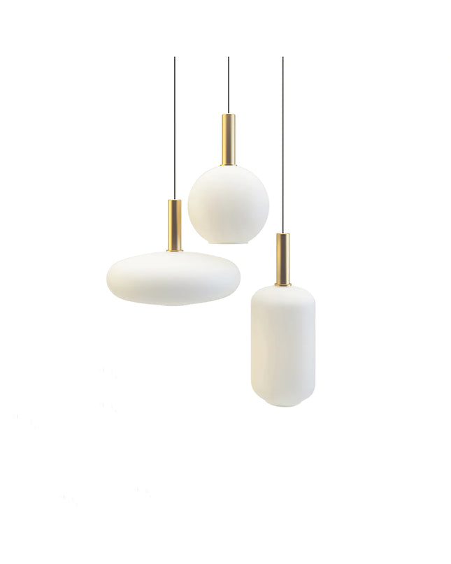 Pendant lamp LYTON by Rodesigne — glass modern pendant light, custom designer lighting by RODESIGNE