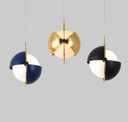 Pendant lamp ONIKS by Rodesigne — glass modern pendant light, custom designer lighting by RODESIGNE