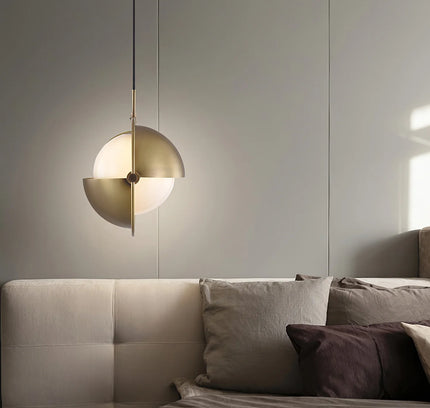 Pendant lamp ONIKS by Rodesigne — glass modern pendant light, custom designer lighting by RODESIGNE