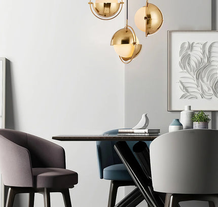 Pendant lamp ONIKS by Rodesigne — glass modern pendant light, custom designer lighting by RODESIGNE