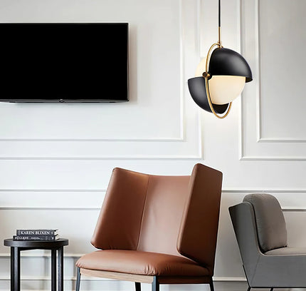 Pendant lamp ONIKS by Rodesigne — glass modern pendant light, custom designer lighting by RODESIGNE