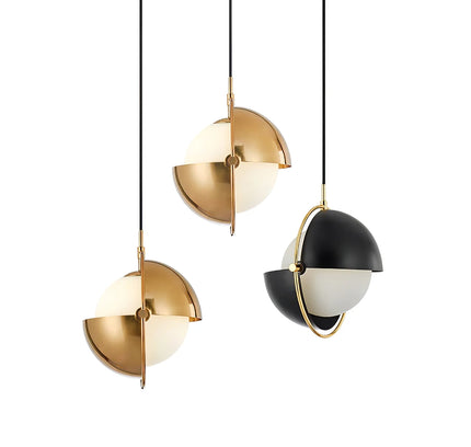 Pendant lamp ONIKS by Rodesigne — glass modern pendant light, custom designer lighting by RODESIGNE