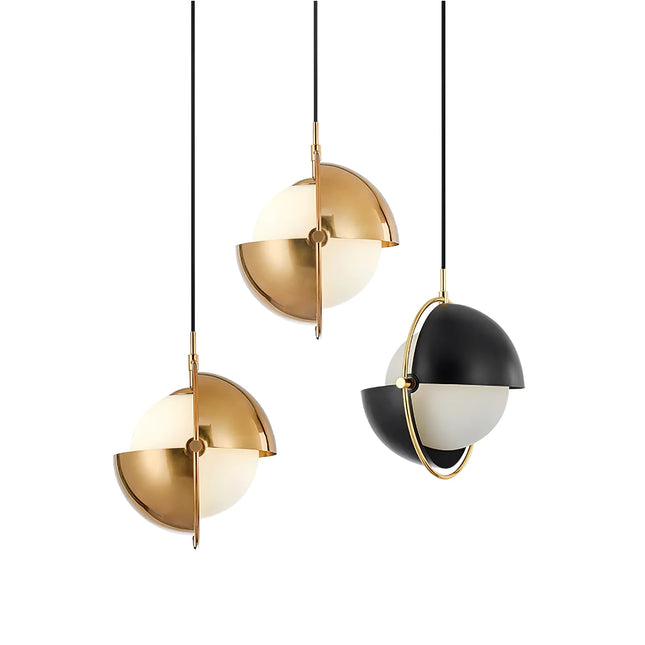 Pendant lamp ONIKS by Rodesigne — glass modern pendant light, custom designer lighting by RODESIGNE