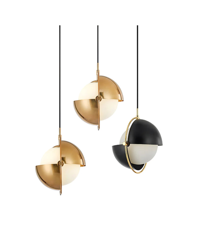 Pendant lamp ONIKS by Rodesigne — glass modern pendant light, custom designer lighting by RODESIGNE