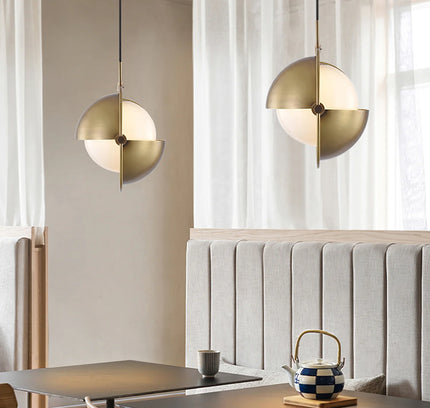 Pendant lamp ONIKS by Rodesigne — glass modern pendant light, custom designer lighting by RODESIGNE