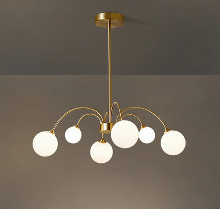 Chandelier PALES by Rodesigne — glass designer chandelier, custom lighting by RODESIGNE