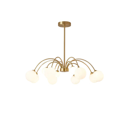 Chandelier PALES by Rodesigne — glass designer chandelier, custom lighting by RODESIGNE
