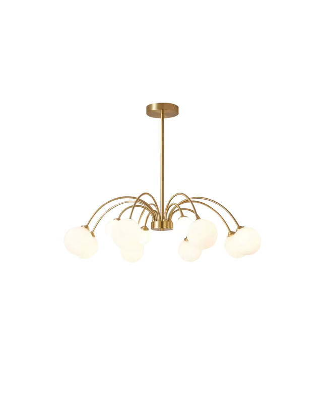 Chandelier PALES by Rodesigne — glass designer chandelier, custom lighting by RODESIGNE