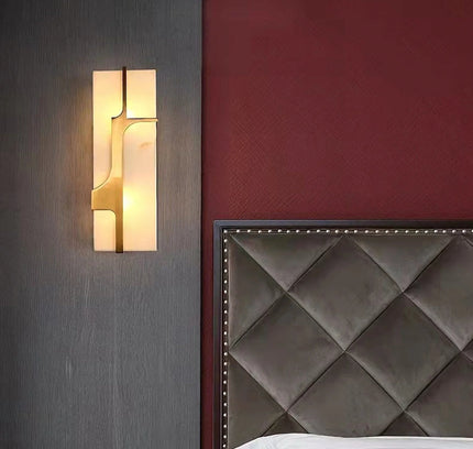 Wall lamp (Sconce) ARIAS by Rodesigne — marble wall sconce lamp, designer lighting by RODESIGNE