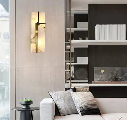 Wall lamp (Sconce) ARIAS by Rodesigne — marble wall sconce lamp, designer lighting by RODESIGNE