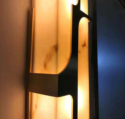 Wall lamp (Sconce) ARIAS by Rodesigne — marble wall sconce lamp, designer lighting by RODESIGNE