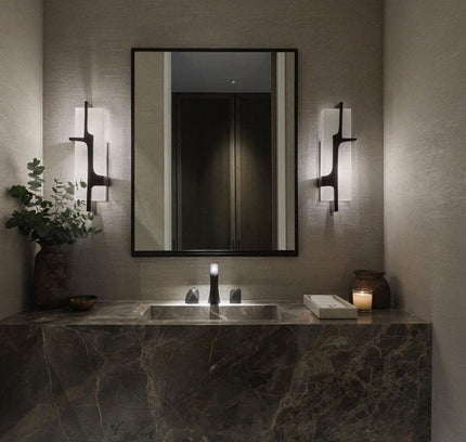 Wall lamp (Sconce) ARIAS by Rodesigne — marble wall sconce lamp, designer lighting by RODESIGNE