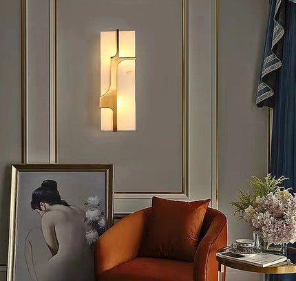 Wall lamp (Sconce) ARIAS by Rodesigne — marble wall sconce lamp, designer lighting by RODESIGNE