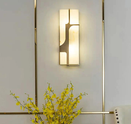 Wall lamp (Sconce) ARIAS by Rodesigne — marble wall sconce lamp, designer lighting by RODESIGNE