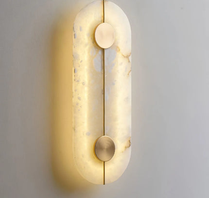 Wall lamp (Sconce) ARTIS by Rodesigne — alabaster wall sconce lamp, designer lighting by RODESIGNE