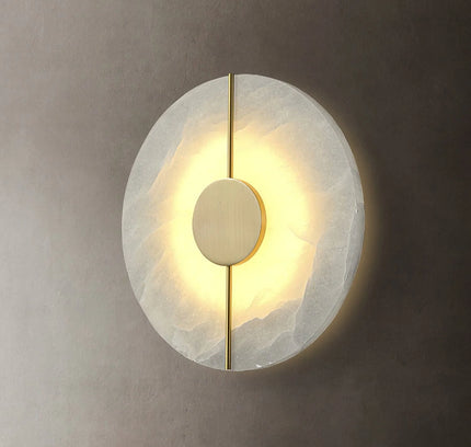 Wall lamp (Sconce) ARTIS by Rodesigne — alabaster wall sconce lamp, designer lighting by RODESIGNE