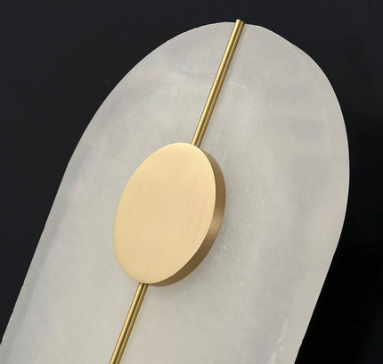 Wall lamp (Sconce) ARTIS by Rodesigne — alabaster wall sconce lamp, designer lighting by RODESIGNE