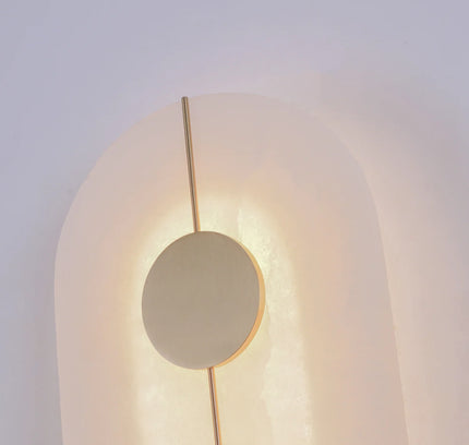 Wall lamp (Sconce) ARTIS by Rodesigne — alabaster wall sconce lamp, designer lighting by RODESIGNE
