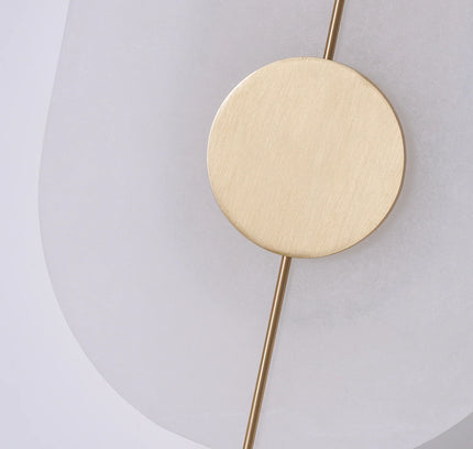 Wall lamp (Sconce) ARTIS by Rodesigne — alabaster wall sconce lamp, designer lighting by RODESIGNE