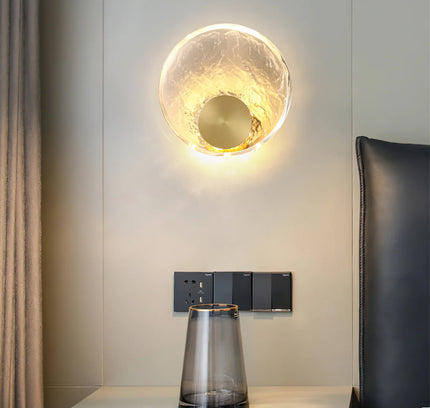 Wall lamp (Sconce) AURA by Rodesigne — brass wall sconce lamp, designer lighting by RODESIGNE