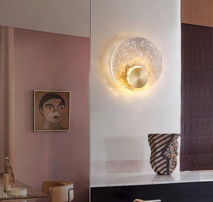 Wall lamp (Sconce) AURA by Rodesigne — brass wall sconce lamp, designer lighting by RODESIGNE
