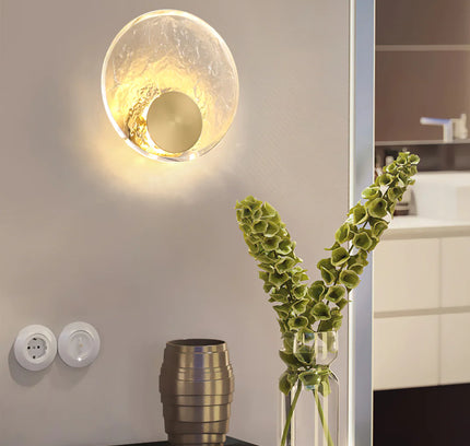 Wall lamp (Sconce) AURA by Rodesigne — brass wall sconce lamp, designer lighting by RODESIGNE