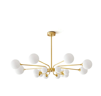 Chandelier BALU by Rodesigne — brass designer chandelier, custom lighting by RODESIGNE