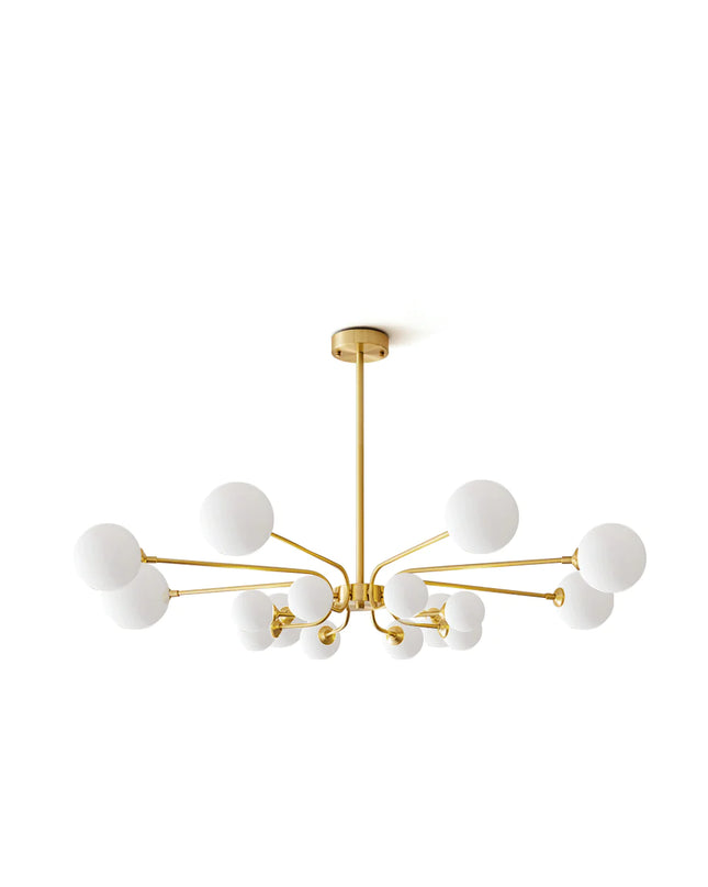 Chandelier BALU by Rodesigne — brass designer chandelier, custom lighting by RODESIGNE