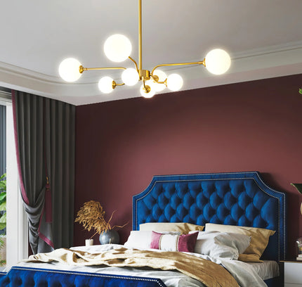 Chandelier BALU by Rodesigne — brass designer chandelier, custom lighting by RODESIGNE